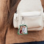 Personalized Multicolor State Map Photo Wooden Ornament Home Decor Long Distance Birthday Gift for Friend Family