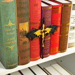 Personalised Black Gold Double Dragon Book Insert Bookmark with Name Bookshelf Decor Birthday Gift for Bookworm Book Lovers