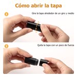 Sello personalizado para pelotas de golf con monograma y caja de almacenamiento de metal regalo para el Día del Padre para jugadores de golf