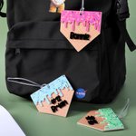 Personalised Melted Ice Cream Waffle Acrylic Ornament with Name and Number Bag Accessories Game Birthday Gift for Baseball Softball Lovers Athletes