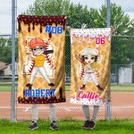 Asciugamano da spiaggia personalizzato con nome, numero, numero di telefono, numero di telefono, numero di telefono, numero di telefono, numero di telefono, numero di telefono.