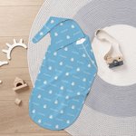 Personalizzato Multicolore Calcio Cuore Carino Animale Morbido Swaddle e Cappello Nodo con Nome Baby Shower Regalo di Compleanno per Neonati