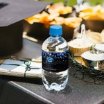 Personalized Class of 2025 Graduation Hat Glitter Water Bottle Label Sticker with Name and Year Party Decor Graduation Gift for Graduates