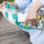 Personalized Golf Cart Stripe Oversized Quick Dry Beach Towel with Name Travel Accessory Birthday Gift for Golf Lover