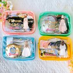 Personalized Butterfly Flower Girl Clear Makeup Bag with Name Portable Travel Essentials Wedding Bridal Shower Gift for Girls