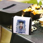 Personalisierte Cartoon Absolvent Überleben Box Cash-Karten-Halter mit Namen High School College Graduation Geschenk für Freshmen