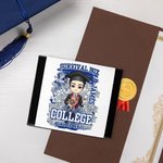 Personalisierte Cartoon Absolvent Überleben Box Cash-Karten-Halter mit Namen High School College Graduation Geschenk für Freshmen