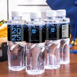 Personalized Class of 2025 Graduation Hat Glitter Water Bottle Label Sticker with Name and Year Party Decor Graduation Gift for Graduates