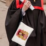 Bolsa de Maquillaje Personalizada con el Nombre del Año y el Nombre de la Escuela Regalo de Felicitación de Graduación para Graduados
