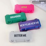 Personalised 3D Printing Name Medicine Storage Case for Mounjaro Pen with Slots Portable Travel Accessories Birthday Gift for Diabetic Patients