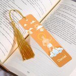 Personalisierte griechische olympische Götter Acryl Lesezeichen mit Quaste Buch Zubehör Graduierung Lesen Geschenk für Buch Literaturliebhaber