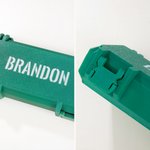 Personalisierte 3D-Druck Medikamentenbox für Mounjaro mit Fächern und Namen Tragbare Reiseutensilien Geburtstag Geschenk für Diabetes-Betroffene