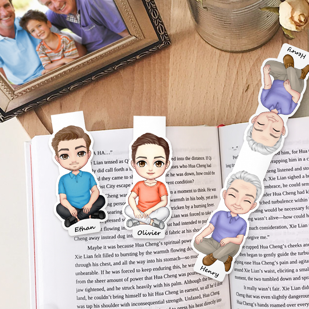 Marque-Page Magnétique Personnalisé | Cadeau Lecteur - Callie FR