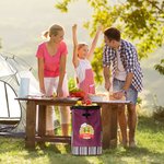 Personalisierte Obst Gemüse Kochmütze Initiale Einkaufstasche für Einkaufstrolley mit Namen Einkaufszubehör Geburtstag Geschenk für Familie