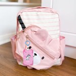 Gepersonaliseerde Cartoon Monster Fantasie Eenhoorn Dier Kaart Houder met Naam en Gesp Verjaardag Terug naar School Cadeau voor Studenten Kinderen