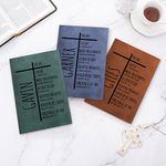 Cruz personalizada You Are Chosen A5 A6 Cuaderno de piel con nombre y 200 páginas rayadas Regalo de cumpleaños de bautizo para cristianos