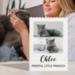 Personalisierte 1-5 Haustier Fotos Building Block Puzzles mit Namen Home Decor Keepsake Geburtstagsgeschenk für Tierliebhaber