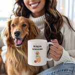 Personalized My Dog Ate My Lesson Plan 1-3 Pet Photos Ceramic Coffee Mug with Names Teacher's Day Birthday Gift for Teachers Dog Lovers