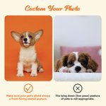 Personalized My Dog Ate My Lesson Plan 1-3 Pet Photos Ceramic Coffee Mug with Names Teacher's Day Birthday Gift for Teachers Dog Lovers