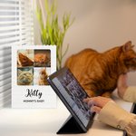 Personalisierte 1-5 Haustier Fotos Building Block Puzzles mit Namen Home Decor Keepsake Geburtstagsgeschenk für Tierliebhaber