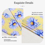 Personifierad Multicolor Birth Flower Headband Handväska Halsduk med namn Holiday Party Födelsedagspresent för flickor Kvinnor