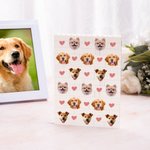 Personalised Funny 1-3 Avatar Photos Building Brick Puzzles with Heart Home Decor Holiday Birthday Gift for Friends Family