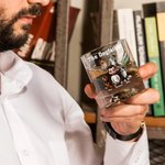 Personalized The Dogfather 3D Cartoon 10 oz Whiskey Glass with Name and 1-4 Dogs Father's Day Birthday Gift for Dog Owners Wine Lovers