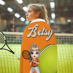 Personalized Softball Baseball Cartoon Character Soft Throw Blanket with Name and Number Home Decor Birthday Gift for Sport Lovers