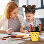 Astuccio telescopico personalizzato con nome motivo dell'unicorno dinosauro o mostro portapenne matita scuola cancelleria regalo per bambini