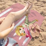 Personlig baseboll tecknad karaktär snabbtorkande överdimensionerad mikrofiber strandhandduk med namn strandfest väsentlig födelsedagspresent för basebollälskare