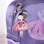 Henkilökohtainen Monivärinen Baletti Tyttö puinen akryyli avaimenperä nimi vuosipäivä syntymäpäivälahja baletti rakastaja ballerina