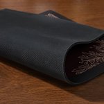 Personalised Retro Leaves Bar Mat Coaster Bottle Opener with Text and Year Home Bar Accessories Opening Birthday Gift for Bartender Cocktail Lover