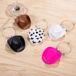 Personalisierter Western Cowgirl-Hut Weinglas-Anhänger mit Namen Junggesellinnenabschied Country Hochzeit  Party Geschenk für Damen