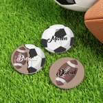 Personnalisé Softball Badminton Basketball Sports Acrylic Bag Charm Accessories for Bogg with Name Game Birthday Gift for Sports Ball Lovers