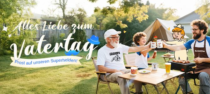 Lustige Vatertags-Karte Von GIFTING GIGGLES – Für Papa, Stiefvater, Geburtstag, 40., 50., 60. Geburtstag