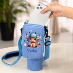 Personalised Cute Highland Cow Name Water Bottle Carrier Bag Accessories for 40 oz Stanley Appreciation Birthday Gift for Women Highland Cow Lovers