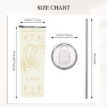 Personalised Zodiac Sign Name 20 oz Skinny Tumbler with Lid and Straw Travel Accessory Birthday Anniversary Wedding Gift for Women