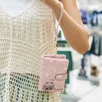 Portefeuille en cuir à trois volets avec nom et signe du zodiaque personnalisé Cadeau d'anniversaire pour elle