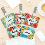 Porte-badge personnalisé avec nom et lanière Accessoires de bureau Cadeau d'anniversaire pour employé(e) de bureau