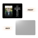 Personalised My First Holy Communion Faith Cross Metal Photo Frame Ornament with Name and Date Desk Decor Birthday Baptism Gift for Kids