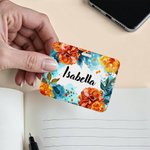 Porte-badge personnalisé avec nom et lanière Accessoires de bureau Cadeau d'anniversaire pour employé(e) de bureau