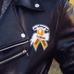 Personalized In Memory of Ribbon Patches with Embroidered Name and Year for Jacket Bag Memorial Sympathy Gift for Family