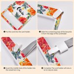 Porte-badge personnalisé avec nom et lanière Accessoires de bureau Cadeau d'anniversaire pour employé(e) de bureau