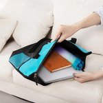 Gepersonaliseerde Cartoon Baas Dame Waterdichte Grote Draagtas met Naam en Mesh Zakken Reis Accessoires Verjaardag Verjaardagscadeau voor Vrouwen Werknemers