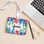 Porte-badge personnalisé avec nom et lanière Accessoires de bureau Cadeau d'anniversaire pour employé(e) de bureau