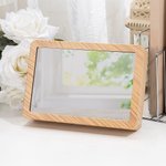 Gepersonaliseerde familie fotocollage LED spiegel fotolijst met drie kleuren dimmen Valentijnsdag verjaardagscadeau voor echtparen familie