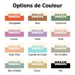 Serviette de Plage en Microfibre Personnalisée avec Collage Artistique Bicolore et Nom Accessoire Séchage Rapide Cadeau Anniversaire pour Famille Amis