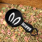 Personalised Multicolour Ears Rabbit Food Scoop with Name Pet Accessory Birthday Bunny Gift for Rabbit Owner