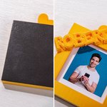 Personalized 3D Photo Frame Fridge Magnet with Name Home Decor Birthday Anniversary Gift for Family Friends