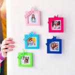 Personalized 3D Photo Frame Fridge Magnet with Name Home Decor Birthday Anniversary Gift for Family Friends